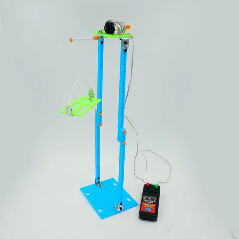 Children Fun Science Experiment Small Production DIY Wire Electric Elevator Model Ran Sharp
Children Fun Science Experiment Small Production DIY Wire Electric Elevator Model Ran Sharp