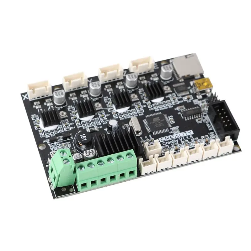 24V Super Silent Mainboard Motherboard with TMC2208 Driver for Ender-3/Ender-3 Pro/Ender-5/CR-10 3D Printer Parts Accessories
24V Super Silent Mainboard Motherboard with TMC2208 Driver for Ender-3/Ender-3 Pro/Ender-5/CR-10 3D Printer Parts Accessories