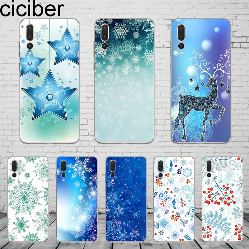 ciciber Snowflake Cover For Huawei P30 P20 P10 P9 P8 Lite Pro Plus 2017 P smart 2019 Phone Case Soft Silicone TPU Shell Coque
ciciber Snowflake Cover For Huawei P30 P20 P10 P9 P8 Lite Pro Plus 2017 P smart 2019 Phone Case Soft Silicone TPU Shell Coque