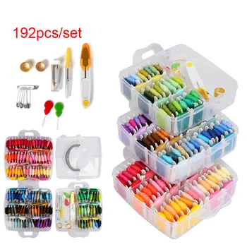 150 Colors Cross Stitch Floss Rainbow Color Sewing Threads Set Sewing Accessories Kit For Women Mom DIY Gift
150 Colors Cross Stitch Floss Rainbow Color Sewing Threads Set Sewing Accessories Kit For Women Mom DIY Gift