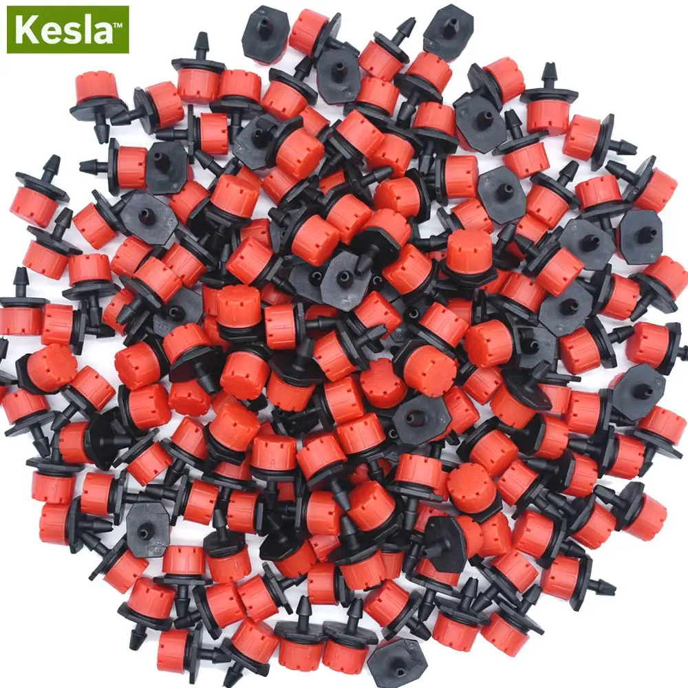 100-500 Adjustable 1/4 Irrigation Misting Dripper Sprinkler Emitter Micro Drip Garden Watering Tool Flower Bonsai Greenhouse
100-500 Adjustable 1/4 Irrigation Misting Dripper Sprinkler Emitter Micro Drip Garden Watering Tool Flower Bonsai Greenhouse