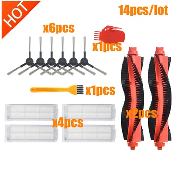 Main Brush Hepa Filter Side Brush for Xiaomi Mijia STYJ02YM Conga 3490 Viomi V2 PRO V-RVCLM21B Vacuum Cleaner Parts accessories
Main Brush Hepa Filter Side Brush for Xiaomi Mijia STYJ02YM Conga 3490 Viomi V2 PRO V-RVCLM21B Vacuum Cleaner Parts accessories