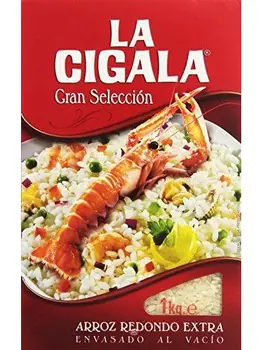 La Cigala Arroz Redondo Categoria Extra - 1000 gr
La Cigala Arroz Redondo Categoria Extra - 1000 gr