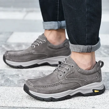 Golden Sapling Winter Genuine Leather Men's Outdoor Shoes Trekking Hunting Classic Mountain Boots Retro Tactical Hiking Shoe Men
Golden Sapling Winter Genuine Leather Men's Outdoor Shoes Trekking Hunting Classic Mountain Boots Retro Tactical Hiking Shoe Men