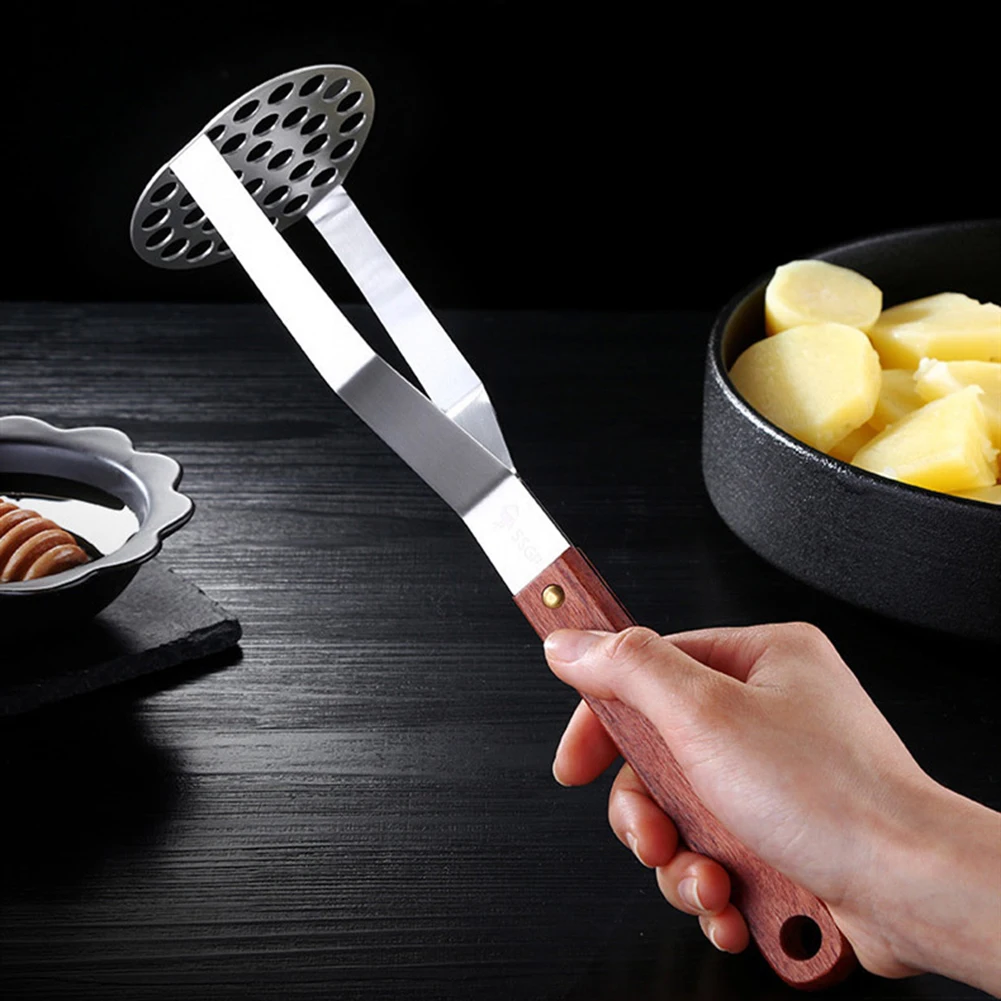 Stainless steel mashed potato masher Kitchen creative cooking tools mashed potato masher Fruit and vegetable masher
Stainless steel mashed potato masher Kitchen creative cooking tools mashed potato masher Fruit and vegetable masher