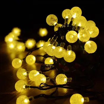 20/30 LEDs Solar Power Bubble Balls String Light USB Charging Party Holiday X4YD
20/30 LEDs Solar Power Bubble Balls String Light USB Charging Party Holiday X4YD