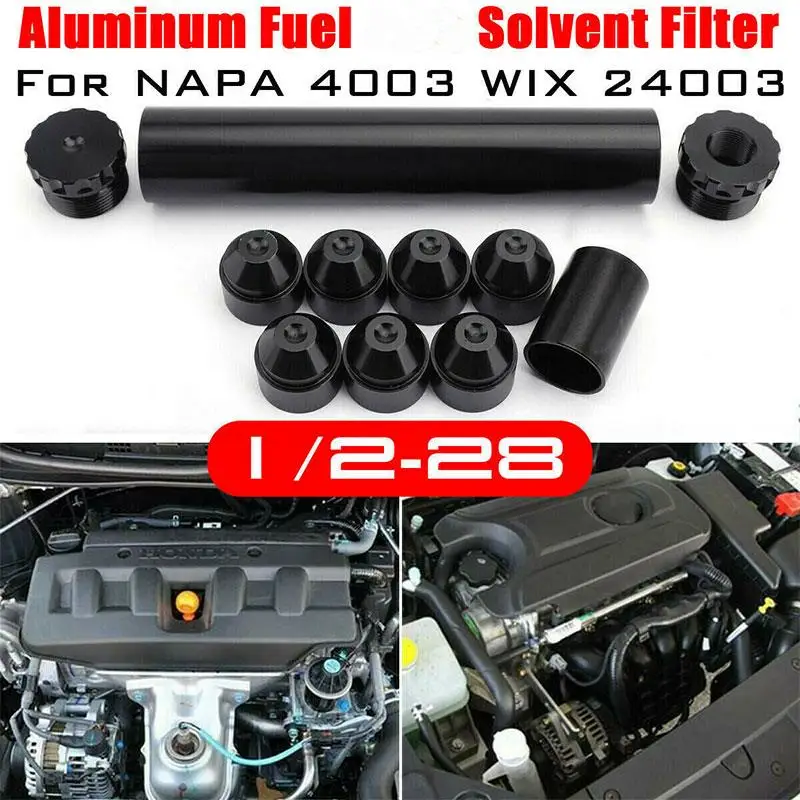 Vehemo 11pcs Fuel Filter Solvent Auto Fuel Trap Solvent Filter Car Solvent Trap Filter for Wehicle Oil Filters
Vehemo 11pcs Fuel Filter Solvent Auto Fuel Trap Solvent Filter Car Solvent Trap Filter for Wehicle Oil Filters