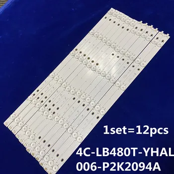 led bar light for Toshiba 48inch 48L3453 4C-LB480T-YHAL 006-P2K2094A LVF480SSDX E2 V2 1set=12pcs
led bar light for Toshiba 48inch 48L3453 4C-LB480T-YHAL 006-P2K2094A LVF480SSDX E2 V2 1set=12pcs