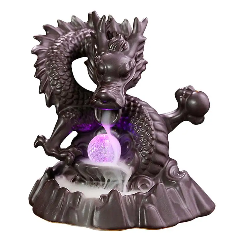 Burner Dragon Ceramic Creative Backflow Holder Aroma Therapy Burner Burner for Bedroom
Burner Dragon Ceramic Creative Backflow Holder Aroma Therapy Burner Burner for Bedroom
