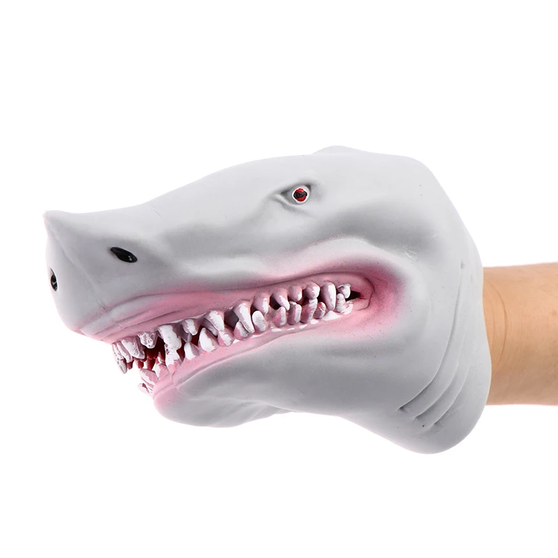 Shark Hand Puppet TPR Gray Shark Hand Puppet Glove Telling Story Doll Props Kids Toy Model Gifts
Shark Hand Puppet TPR Gray Shark Hand Puppet Glove Telling Story Doll Props Kids Toy Model Gifts