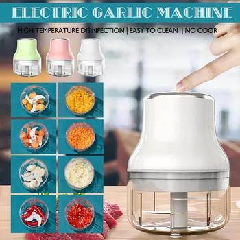 Electric Mini Garlic Chopper 100/250ml Electric Mini Food Garlic Vegetable Chopper Multi-function Processor Convenient Kitchen F
Electric Mini Garlic Chopper 100/250ml Electric Mini Food Garlic Vegetable Chopper Multi-function Processor Convenient Kitchen F