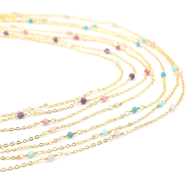 Doreen Box 304 Stainless Steel Glass Link Cable Chains 10x3mm Round Bead Gold Color Grayish For DIY Jewelry Making Chain 1M lone
Doreen Box 304 Stainless Steel Glass Link Cable Chains 10x3mm Round Bead Gold Color Grayish For DIY Jewelry Making Chain 1M lone