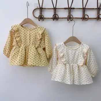 Baby Girl Clothes Autumn Cotton Long Sleeve Baby Girls Bodysuit Jumpsuit Dot Printed Ruffle Infant Girls Dress
Baby Girl Clothes Autumn Cotton Long Sleeve Baby Girls Bodysuit Jumpsuit Dot Printed Ruffle Infant Girls Dress