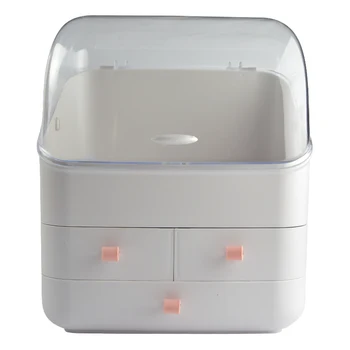 Jewelry Box Cosmetic Storage Box Household Transparent Simple Dustproof Large Capacity Drawer Cosmetic Box
Jewelry Box Cosmetic Storage Box Household Transparent Simple Dustproof Large Capacity Drawer Cosmetic Box