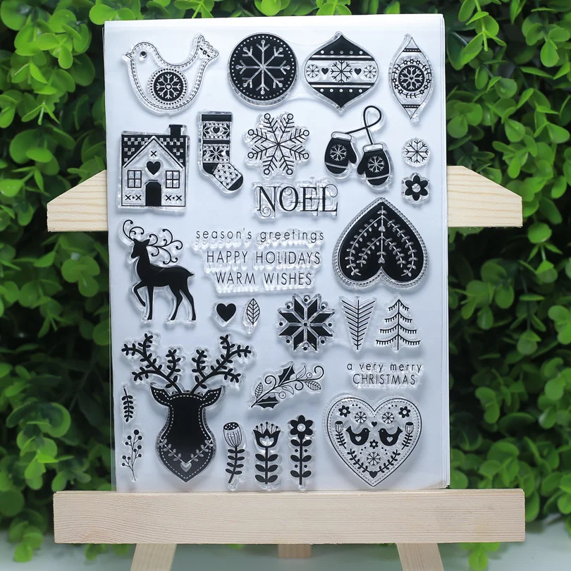 Christmas stitch gift transparent clear stamps for Scrapbooking/Card Making/sewing fabric/Stamp set stationery decoration supply
Christmas stitch gift transparent clear stamps for Scrapbooking/Card Making/sewing fabric/Stamp set stationery decoration supply