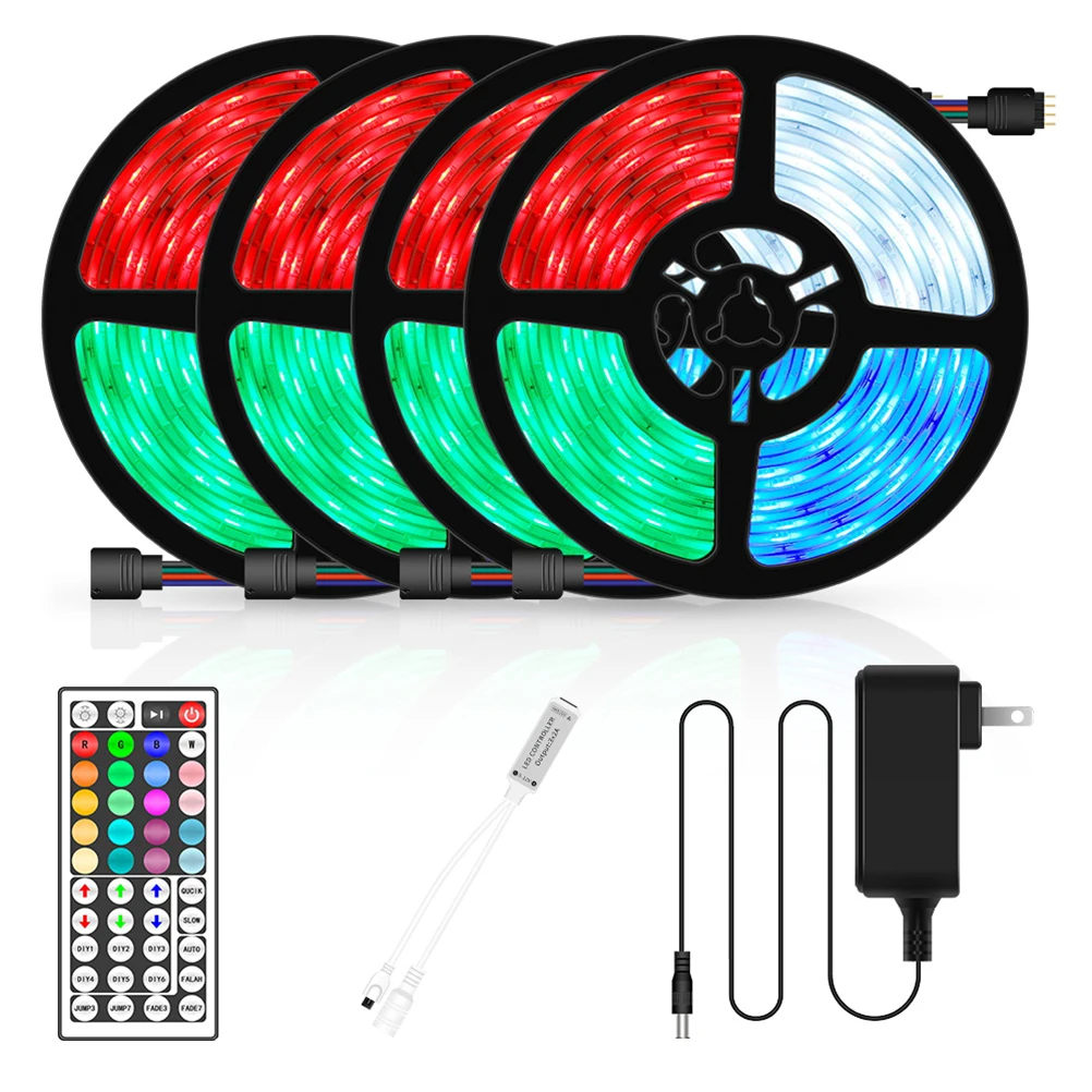 5/20M Led Strip Light SMD5050 RGB LED Strip Light Waterproof Flexible Color Changing RGB LED Light Strip With Remote Controller
5/20M Led Strip Light SMD5050 RGB LED Strip Light Waterproof Flexible Color Changing RGB LED Light Strip With Remote Controller
