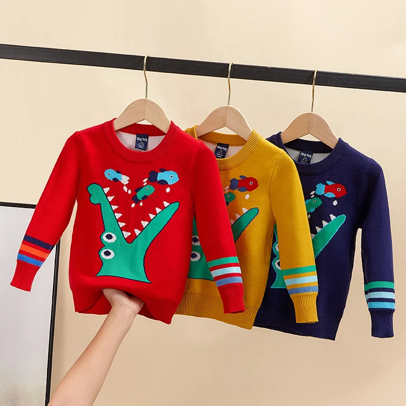 Children's sweater for new 2020 Autumn/Winter Boy's pullover and baby girl's western style sweater with cotton base
Children's sweater for new 2020 Autumn/Winter Boy's pullover and baby girl's western style sweater with cotton base