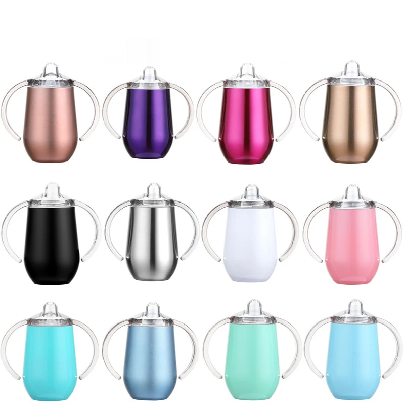 Modern Minimalist Style Stainless Steel Eggshell Red Wine Bottle Mouth Double Handle Big Belly Children's Insulated Water Cup
Modern Minimalist Style Stainless Steel Eggshell Red Wine Bottle Mouth Double Handle Big Belly Children's Insulated Water Cup