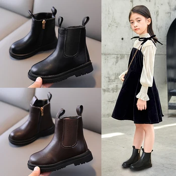 Children Chelsea Boots Kids girls Martin Boots Casual Autumn Winter PU Leather School Boy Shoes Fashion In Snow Boots 2020 NEW
Children Chelsea Boots Kids girls Martin Boots Casual Autumn Winter PU Leather School Boy Shoes Fashion In Snow Boots 2020 NEW