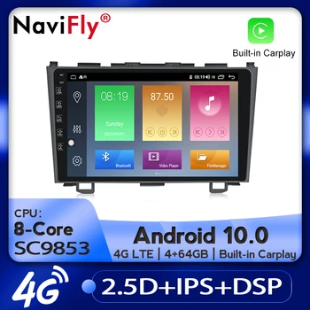 NaviFly Car Radio Multimedia video player GPS navigation Android 10.0 4GB+64GB for Honda CRV CR-V 3 RE 2006-2012 N0 2 din DVD
NaviFly Car Radio Multimedia video player GPS navigation Android 10.0 4GB+64GB for Honda CRV CR-V 3 RE 2006-2012 N0 2 din DVD