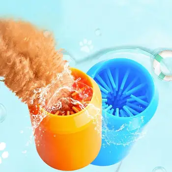 Soft Silicone Combs Portable Multi-color Optional Eco-friendly Practical Pet Foot Washer Dog Paw Cleaner Cup Washing Feet Paw 
Soft Silicone Combs Portable Multi-color Optional Eco-friendly Practical Pet Foot Washer Dog Paw Cleaner Cup Washing Feet Paw