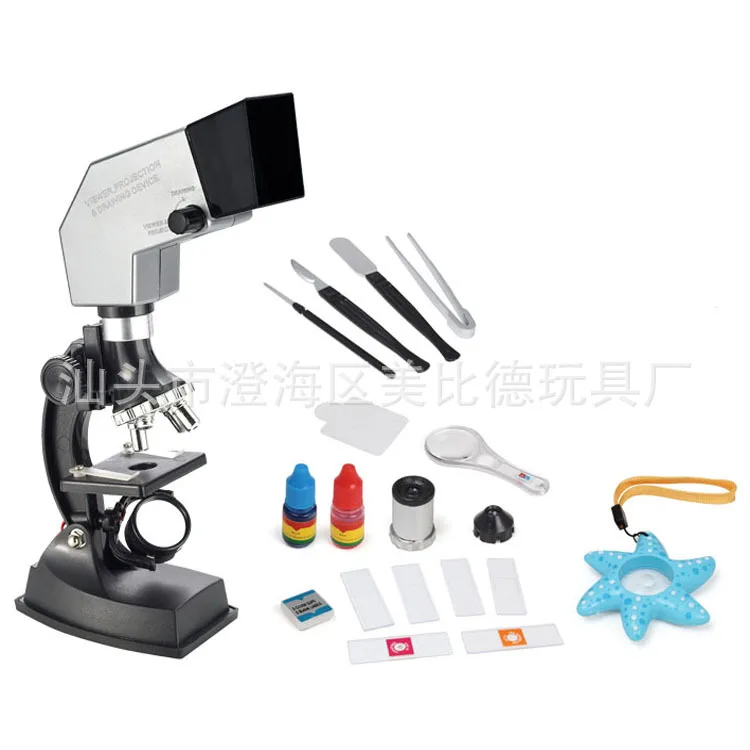 Children'S Educational Early Childhood Toy 900X Projection Microscope Set Light Included Science Experiment ENLIGHTEN Toy
Children'S Educational Early Childhood Toy 900X Projection Microscope Set Light Included Science Experiment ENLIGHTEN Toy
