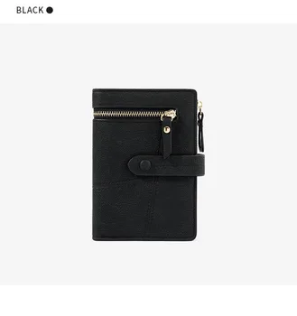 Solid color abrasive leather multi-card double fold wallet multi-function wallet fashionable short ladies purse
Solid color abrasive leather multi-card double fold wallet multi-function wallet fashionable short ladies purse