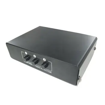 3-Way Component AV Switch Selector 3 in 1 Out Switcher for Xbox 360 for Wii for PS3 for PS4 Converter
3-Way Component AV Switch Selector 3 in 1 Out Switcher for Xbox 360 for Wii for PS3 for PS4 Converter