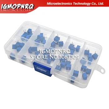 50pcs 100-1M 3362 potentiometer assorted kit set 13 values 3362W variable resistor potentiometer electronic resistors pack
50pcs 100-1M 3362 potentiometer assorted kit set 13 values 3362W variable resistor potentiometer electronic resistors pack