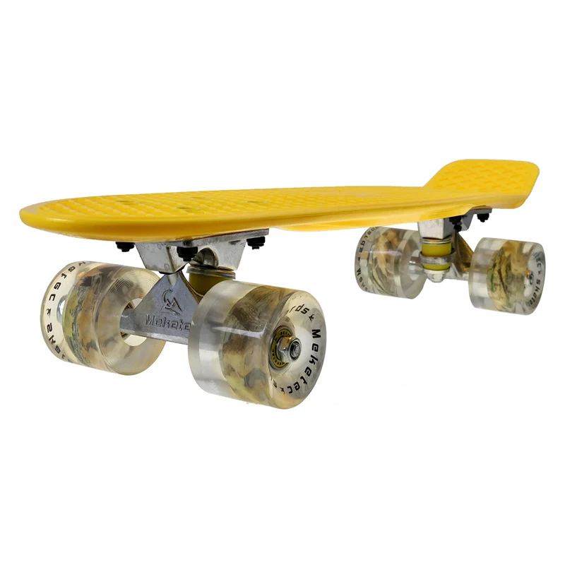 Skateboard Mini Cruiser Four-wheel LED Flashing Scooter Board Longboard Plastic Fishboard Aluminum Bracket Street Outdoor Sports
Skateboard Mini Cruiser Four-wheel LED Flashing Scooter Board Longboard Plastic Fishboard Aluminum Bracket Street Outdoor Sports