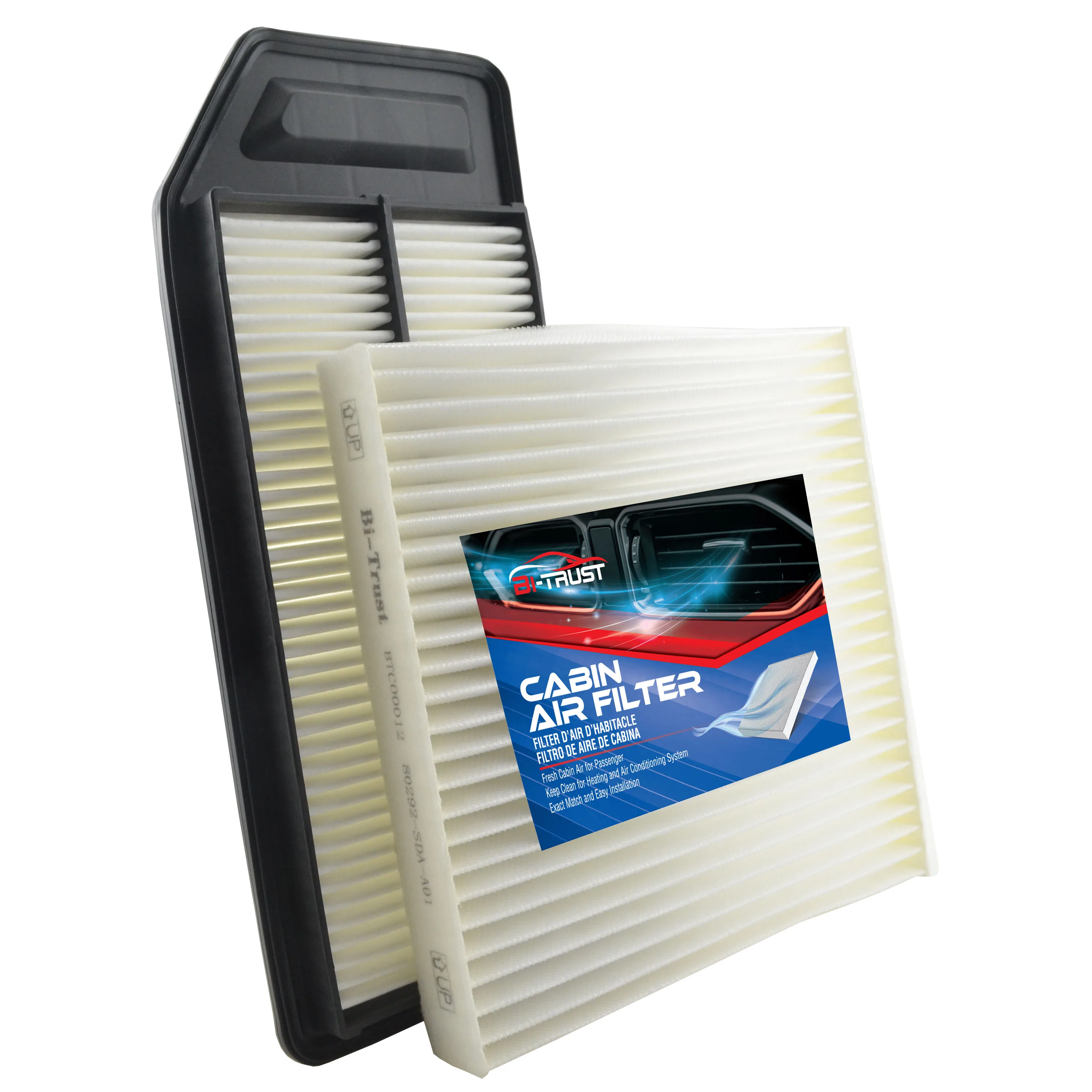 Bi-Trust Engine & Cabin Air Filter for 2003-2007 Honda Accord 2004-2008 Acura TSX CF10134 CA9564
Bi-Trust Engine & Cabin Air Filter for 2003-2007 Honda Accord 2004-2008 Acura TSX CF10134 CA9564