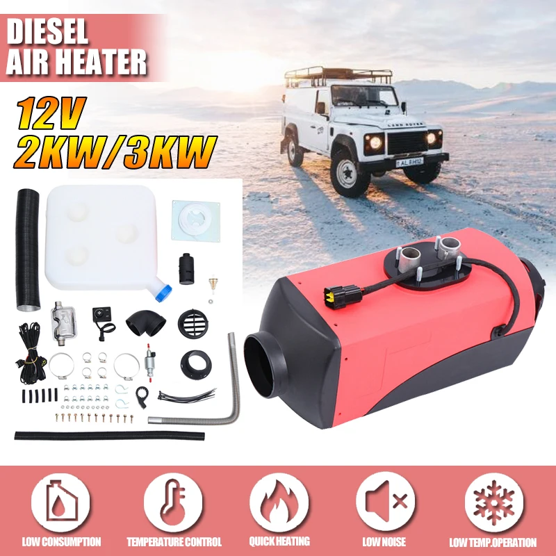12V 3KW Car Diesels Air Parking Heater Car Heater LCD Remote Control Monitor Switch for Motorhome Trucks Bus Trailer Heater
12V 3KW Car Diesels Air Parking Heater Car Heater LCD Remote Control Monitor Switch for Motorhome Trucks Bus Trailer Heater