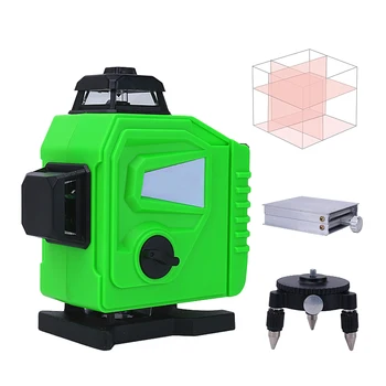 Self-Leveling Laser Level 360 Green Beam 16 lines 12 lines 3D 4D Vertical & Horizontal Laser Level Wall Floor Construction Tools
Self-Leveling Laser Level 360 Green Beam 16 lines 12 lines 3D 4D Vertical & Horizontal Laser Level Wall Floor Construction Tools