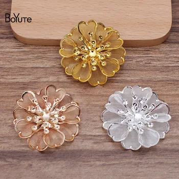 BoYuTe (20 Pieces/Lot) 40MM Iron Metal Filigree Flower Materials Factory Direct Sale DIY Handmade Jewelry Accessories
BoYuTe (20 Pieces/Lot) 40MM Iron Metal Filigree Flower Materials Factory Direct Sale DIY Handmade Jewelry Accessories