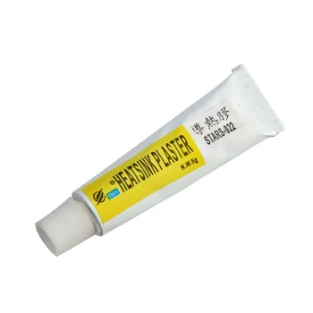 STARS-922 GPU Cooler Heatsink Plaster Thermal Conductive Adhesive Compound Glue Viscous Plaster For PC Gamer
STARS-922 GPU Cooler Heatsink Plaster Thermal Conductive Adhesive Compound Glue Viscous Plaster For PC Gamer