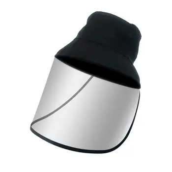 Unisex Detachable Anti-Droplet Anti Splash Transparent Visor Shield Full Face Cover Protective Mask Fisherman Hat Cap Mask
Unisex Detachable Anti-Droplet Anti Splash Transparent Visor Shield Full Face Cover Protective Mask Fisherman Hat Cap Mask