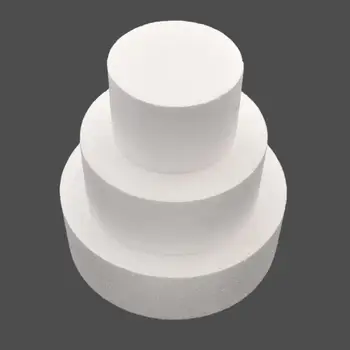 4/6/8inch Round Styrofoam Foam Cake Dummy Flower Decor Practice Model Bakeware Cake Tools
4/6/8inch Round Styrofoam Foam Cake Dummy Flower Decor Practice Model Bakeware Cake Tools