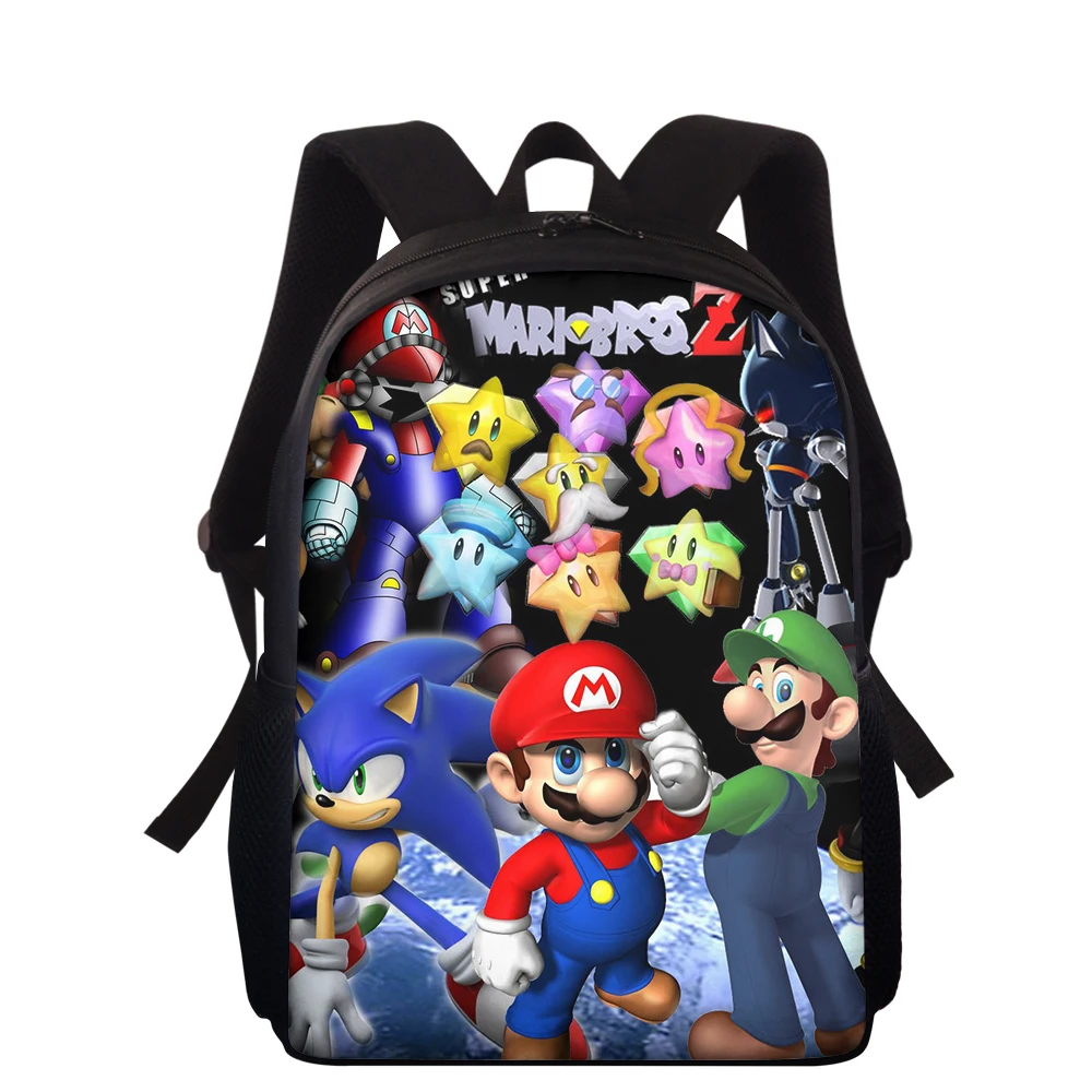 HaoYun 15-Inch Children's Backpack Cartoon Super-Mario-Pattern Kids School Book Bags Hot Game Design Students School Bags
HaoYun 15-Inch Children's Backpack Cartoon Super-Mario-Pattern Kids School Book Bags Hot Game Design Students School Bags