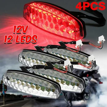 Motorcycle LED Rear Brake Light 18LEDs Tail Stop Indicator Lamp Red For 50cc-125cc Dirt Pit Bike Scooters ATV Quad
Motorcycle LED Rear Brake Light 18LEDs Tail Stop Indicator Lamp Red For 50cc-125cc Dirt Pit Bike Scooters ATV Quad