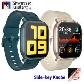 M1 Slide-key knobe Smart Watch Men Women Full Touch Fitness Tracker Heart Rate Monitor Smartwatch Watches GTS PK P8 swimmingIP67
M1 Slide-key knobe Smart Watch Men Women Full Touch Fitness Tracker Heart Rate Monitor Smartwatch Watches GTS PK P8 swimmingIP67