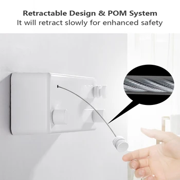 Invisible Clothesline Wall Mounted Dryer Line Steel Rope Drying Rack for Clothes Retractable Clothesline Laundry Dryer Tools
Invisible Clothesline Wall Mounted Dryer Line Steel Rope Drying Rack for Clothes Retractable Clothesline Laundry Dryer Tools