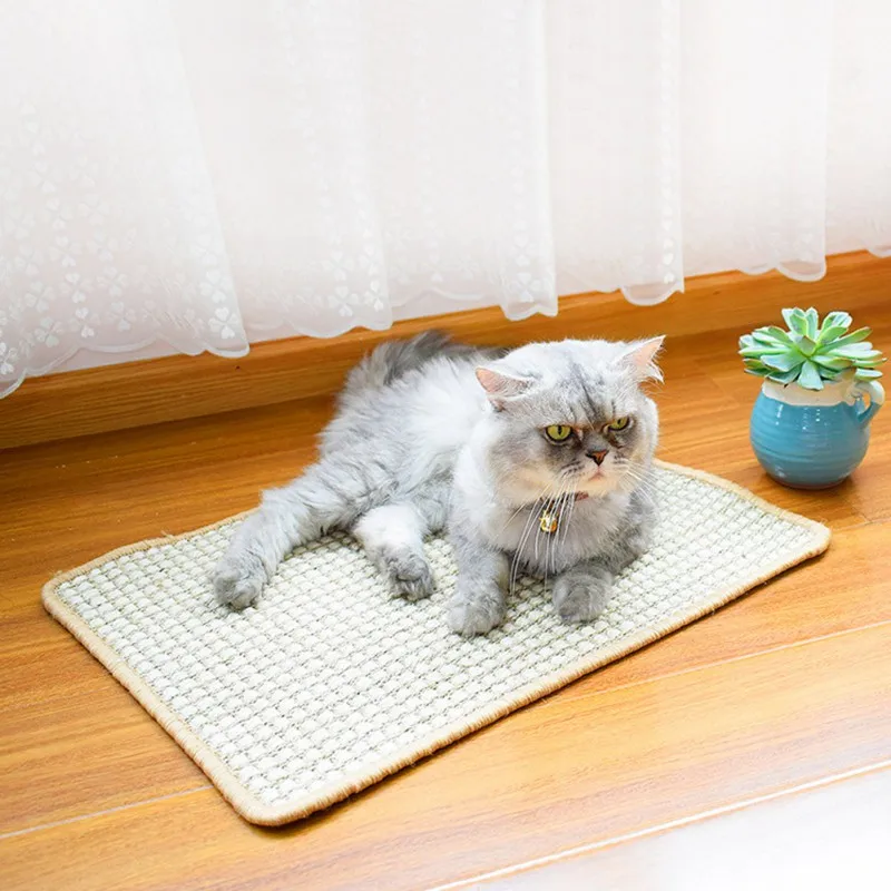 Natural Cat Scratcher Board Sisal Scratch Post Mat Pad Mats Climbing Tree Toy Litter Mat Sleeping Bed Sunbed Pet Random color #h
Natural Cat Scratcher Board Sisal Scratch Post Mat Pad Mats Climbing Tree Toy Litter Mat Sleeping Bed Sunbed Pet Random color #h