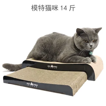 2 in 1 Cat Scratch Board Toys Interactive Cats Toy Thick Wear Corrugated Paper Pad Kitten Grinding Nail Supplies Scratching
2 in 1 Cat Scratch Board Toys Interactive Cats Toy Thick Wear Corrugated Paper Pad Kitten Grinding Nail Supplies Scratching