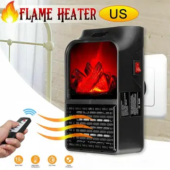 Remote Control Wall Plug Type Simulation Flame Heater Plug in Air Heater PTC Ceramic Heating Furnace Radiator Household Wall Fan
Remote Control Wall Plug Type Simulation Flame Heater Plug in Air Heater PTC Ceramic Heating Furnace Radiator Household Wall Fan