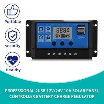 New Hot Professional Dual USB 12V/24V 10A Solar Panel Controller Battery Charge Regulator LCD Display Regulator Solar Controller
New Hot Professional Dual USB 12V/24V 10A Solar Panel Controller Battery Charge Regulator LCD Display Regulator Solar Controller