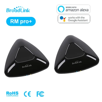 Broadlink RM PRO+ Smart Universal Remote Controller WiFi IR RF Intelligent Switch IOS Android Work with Alexa Google Assistant
Broadlink RM PRO+ Smart Universal Remote Controller WiFi IR RF Intelligent Switch IOS Android Work with Alexa Google Assistant