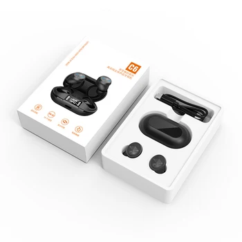 Wireless Earbuds Headphones TWS Bluetooth V5.0 Earphones With Mic 9D Stereo Sports Waterproof Headsets Touch Control Headsets
Wireless Earbuds Headphones TWS Bluetooth V5.0 Earphones With Mic 9D Stereo Sports Waterproof Headsets Touch Control Headsets