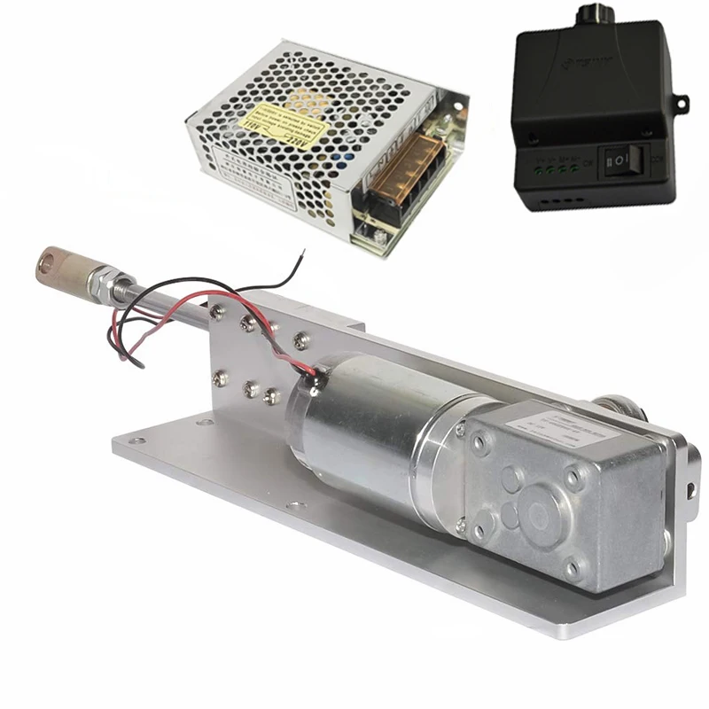 DC 12 24V Linear Actuator Reciprocating Motor FF50 Set DIY Design Stroke 30/50/70mm+Switching Power Supply+ PWM Speed Controller
DC 12 24V Linear Actuator Reciprocating Motor FF50 Set DIY Design Stroke 30/50/70mm+Switching Power Supply+ PWM Speed Controller