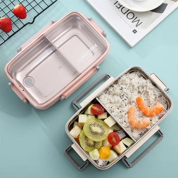 Lunch Box Stainless Steel Bento Box For Kids School Food Container Leak-Proof Food Box Dinnerware Set Microwave Adult Children
Lunch Box Stainless Steel Bento Box For Kids School Food Container Leak-Proof Food Box Dinnerware Set Microwave Adult Children
