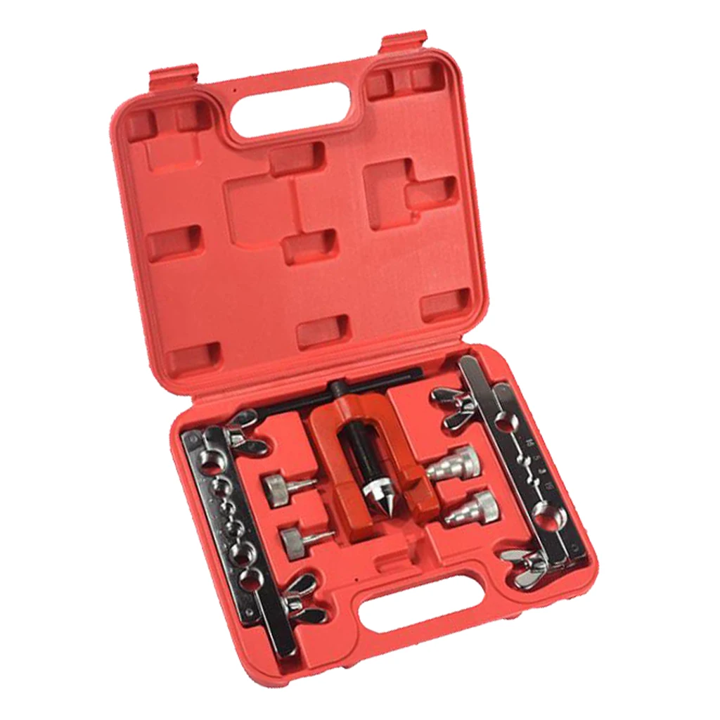 3-16mm Manual Pipe Flaring Hole Expander Tool Copper Heads Tube Swaging Kit with Chuck and Styling Head 3-16mm Manual Pipe Flaring Hole Expander Tool Copper Heads Tube Swaging Kit with Chuck and Styling Head